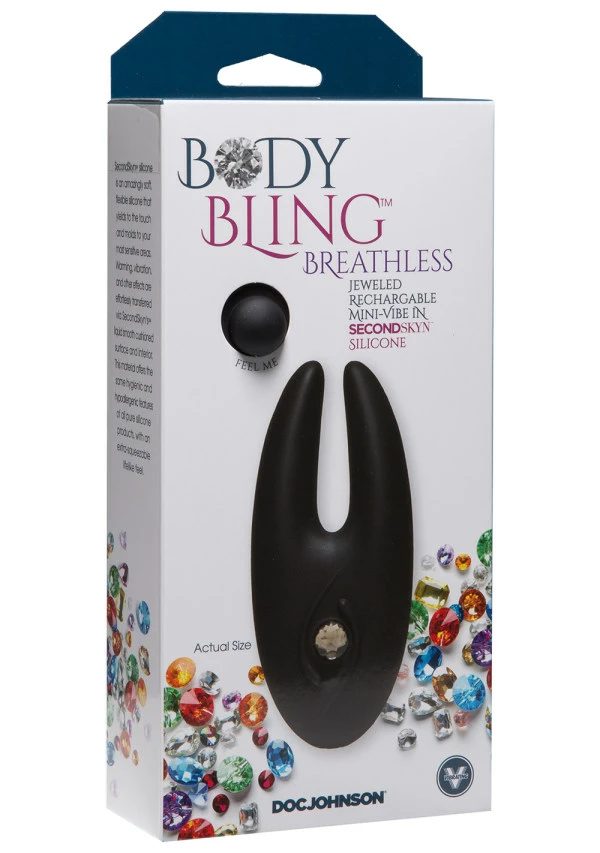Doc Johnson Body Bling™ Breathless - Rechargeable Mini-Vibe - Image 6