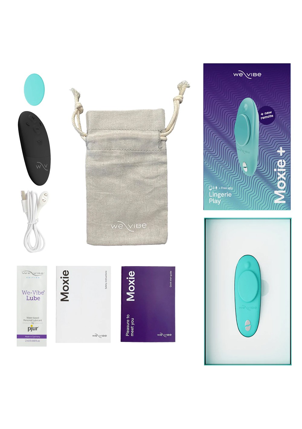 We-Vibe Moxie+ Wearable Clitoral Vibrator We-Vibe Moxie+ Wearable Clitoral Vibrator -Cal Exotics Shop c8vuwawkezeo2ld50cu2