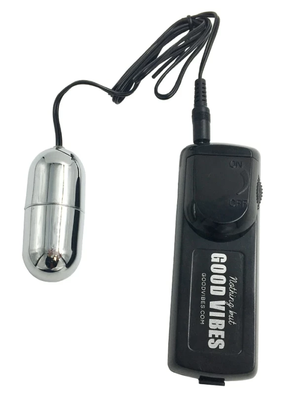 Good Vibes Toys Good Vibes Silver Bullet Vibrator