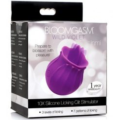 XR Brands Bloomgasm Wild Violet Licking Silicone Stimulator 6 XR Brands Bloomgasm Wild Violet Licking Silicone Stimulator -Cal Exotics Shop dtahajdcmleh56a53uyp