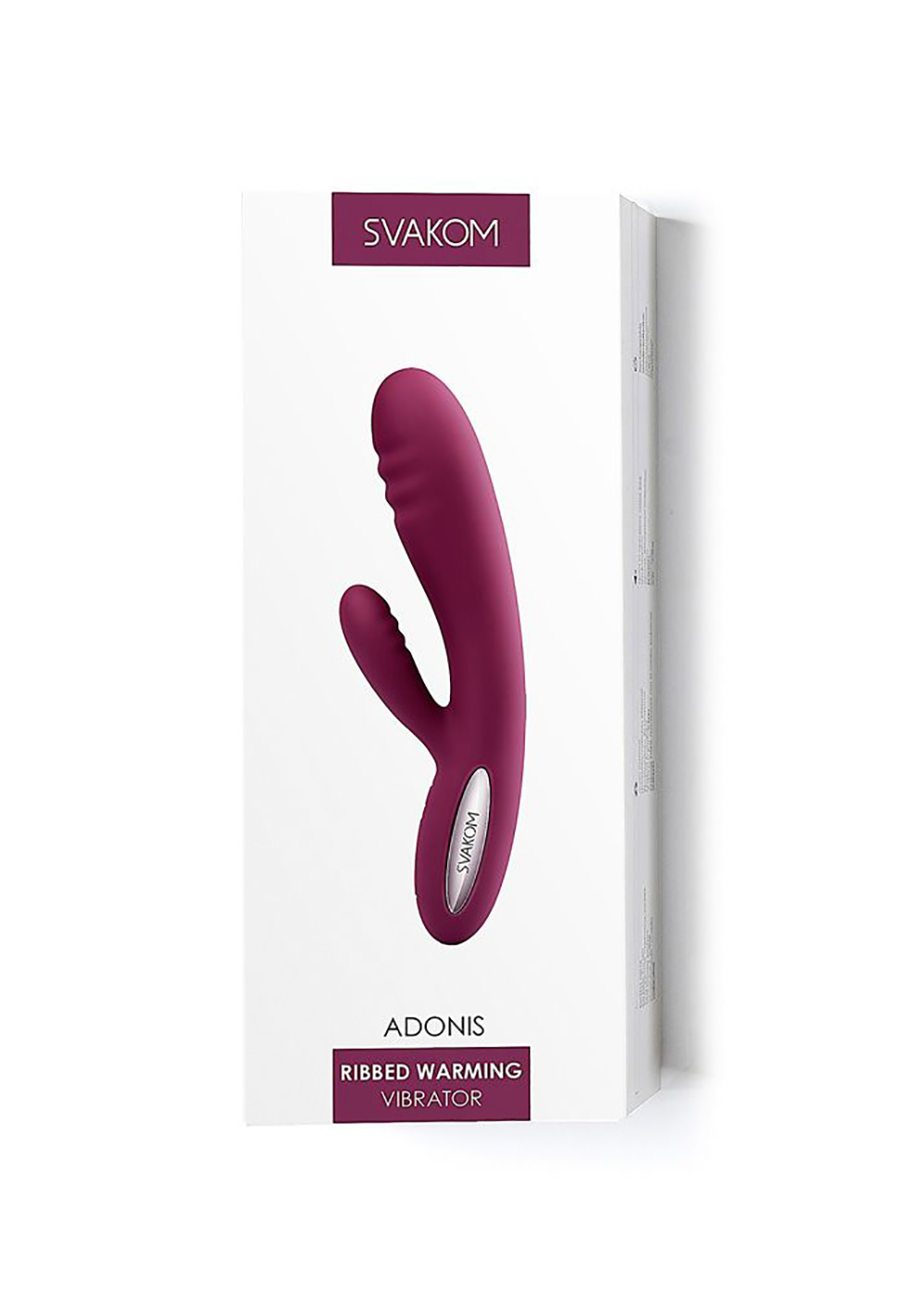 Adonis Ribbed Warming Rabbit Vibrator Svakom Adonis Ribbed Warming Rabbit Vibrator -Cal Exotics Shop ga2b4drkhajbcypiab7i
