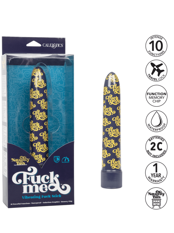 Naughty Bits F*ck Me Vibrator Cal Exotics Naughty Bits F*ck Me Vibrator -Cal Exotics Shop