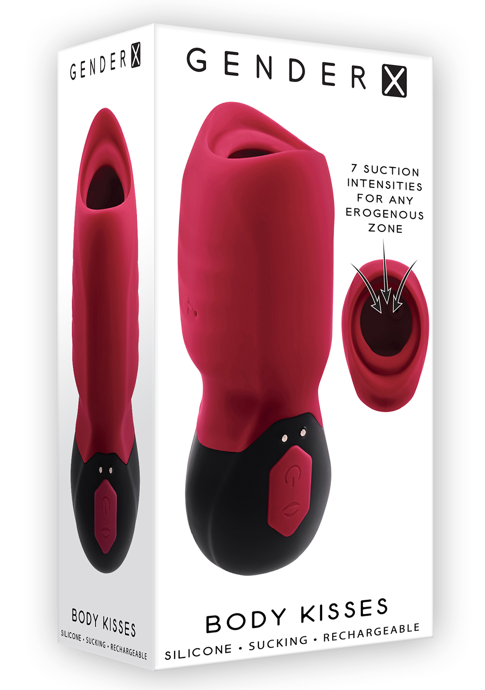 Body Kisses Suction Vibrator Gender X Body Kisses Suction Vibrator -Cal Exotics Shop