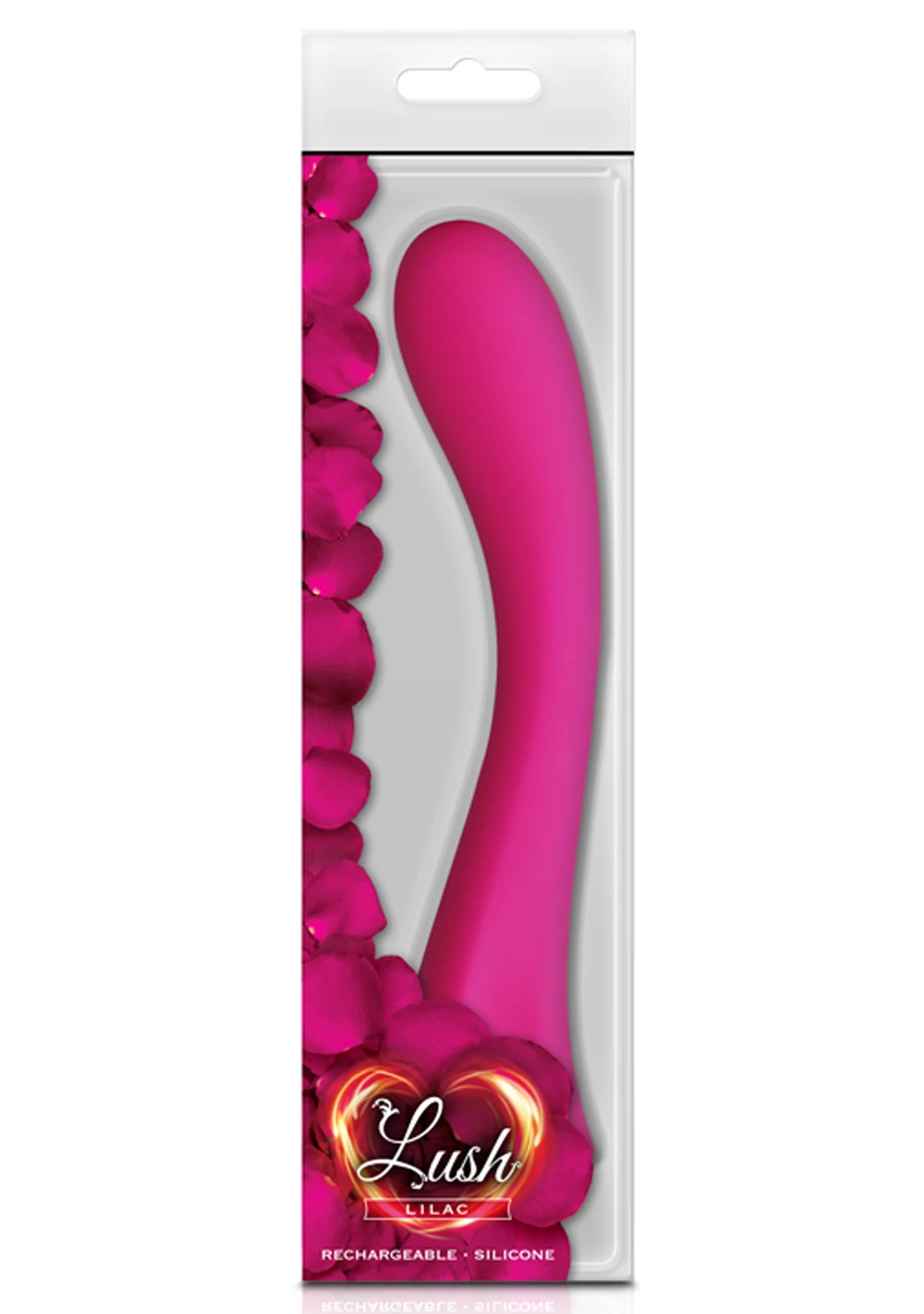 NS Novelties Lush Lilac Rechargeable Silicone Vibrator - Image 4