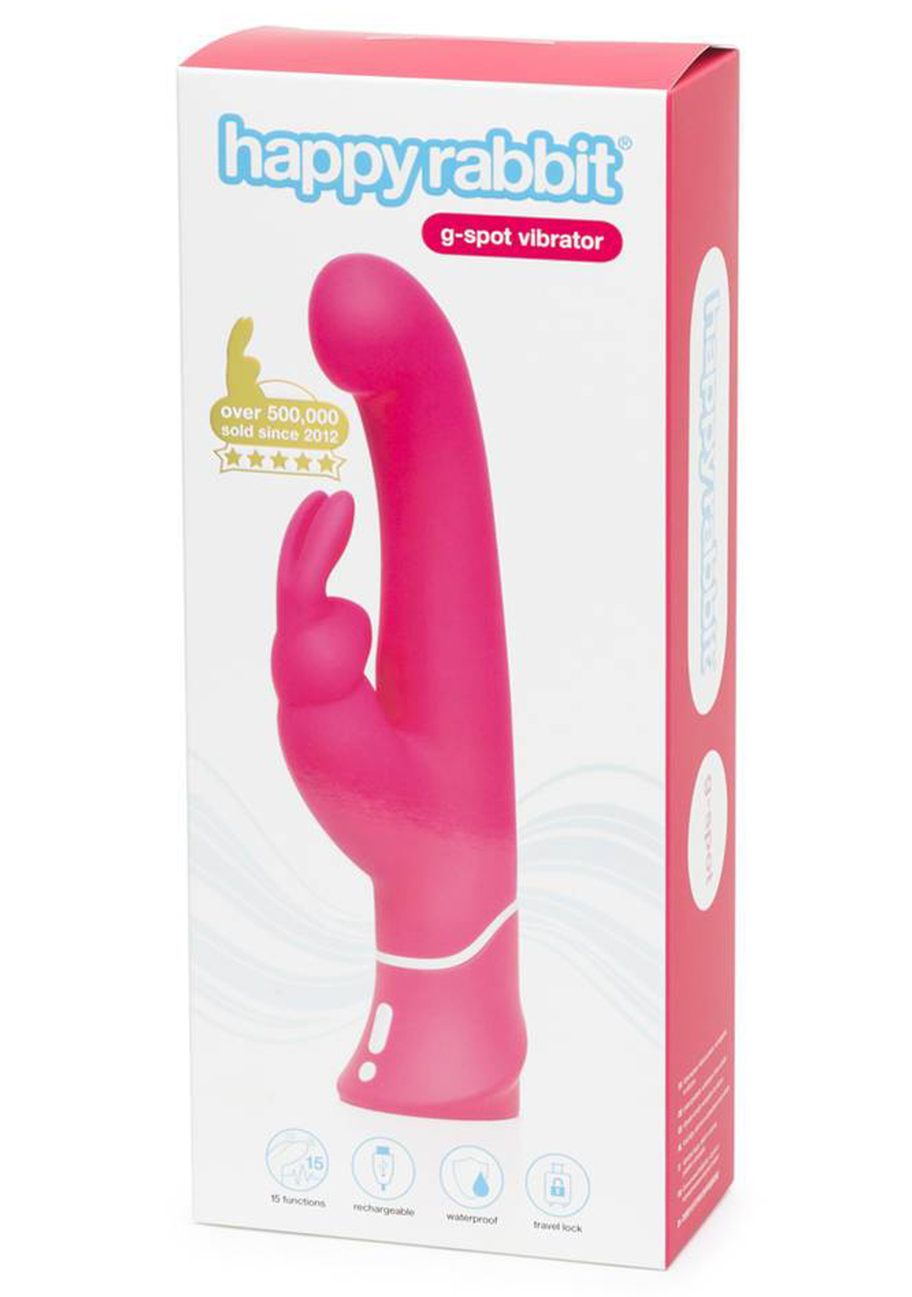 Happy Rabbit G-Spot Rechargeable Rabbit Vibrator Lovehoney Happy Rabbit G-Spot Rechargeable Rabbit Vibrator -Cal Exotics Shop