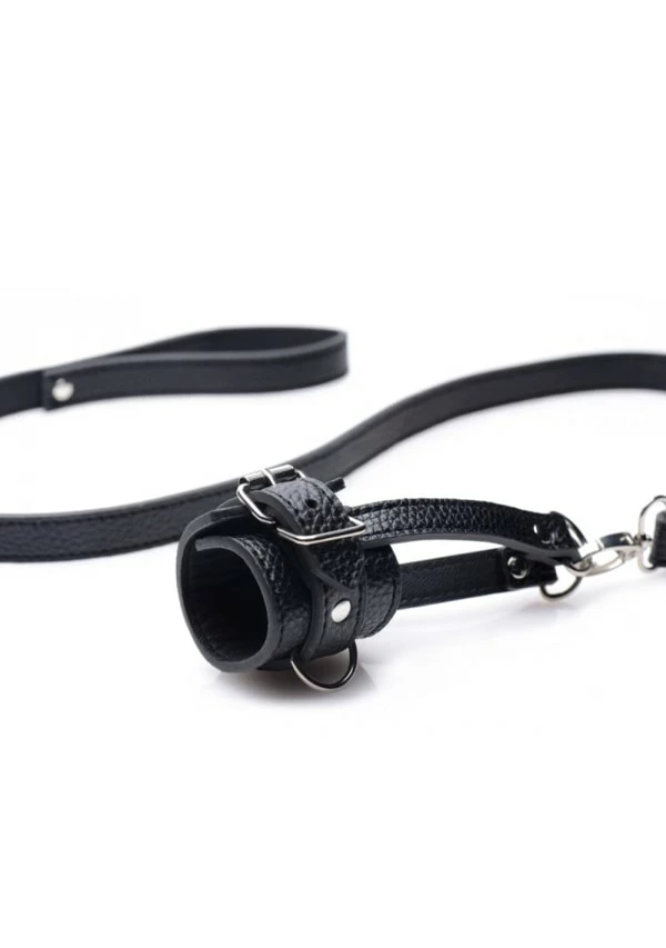 XR Brands Strict Ball Stretcher With Leash - Image 3