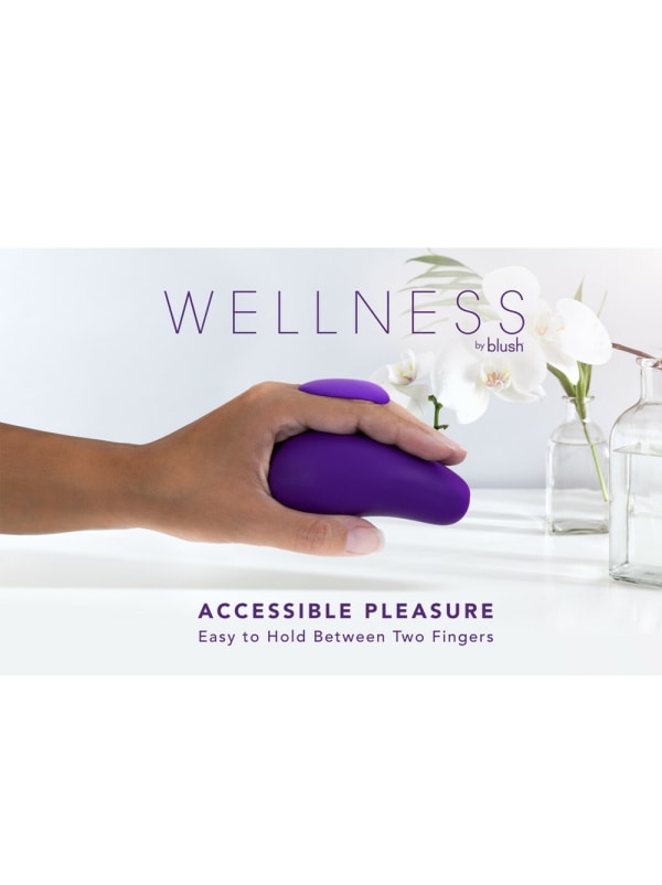 Wellness Palm Sense Vibrator Blush Wellness Palm Sense Vibrator -Cal Exotics Shop