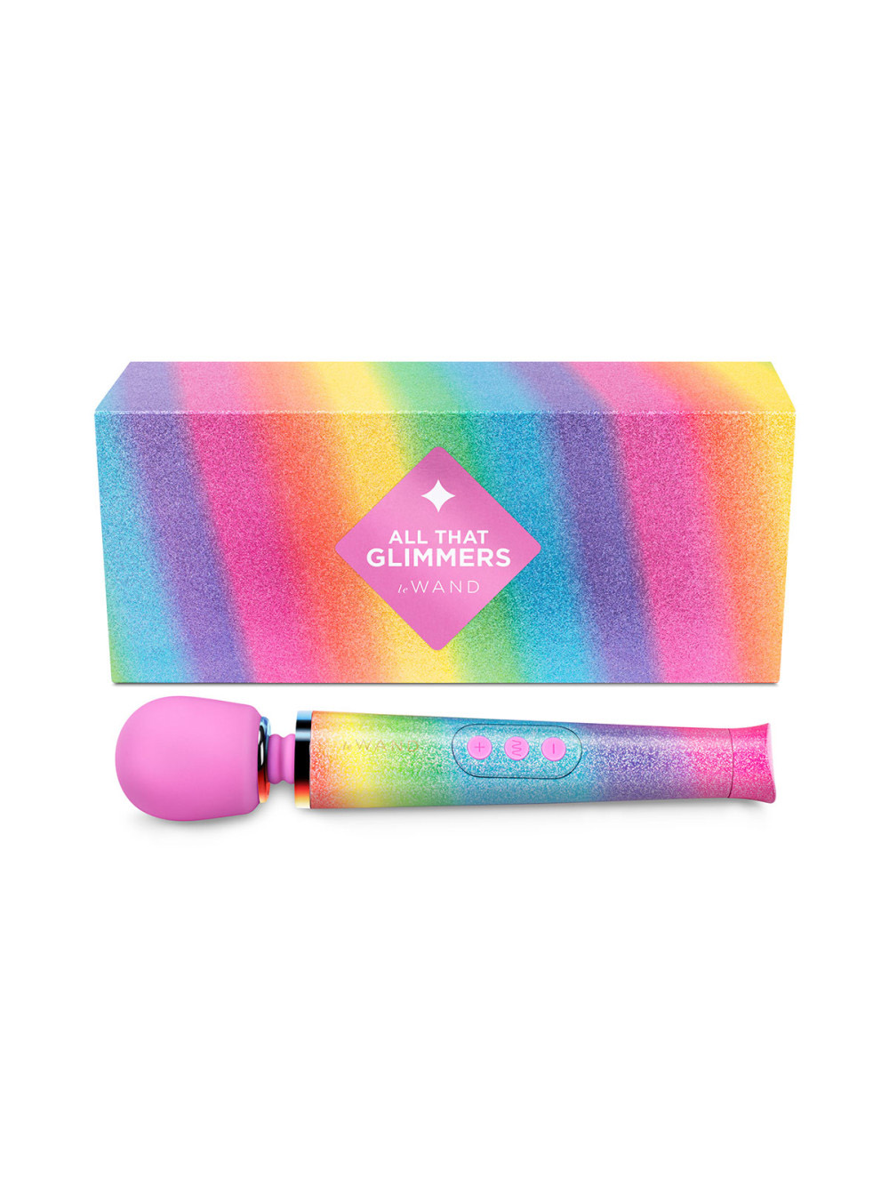 Le Wand Petite Glimmer Rainbow Ombre Le Wand Petite Glimmer Rainbow Ombre -Cal Exotics Shop