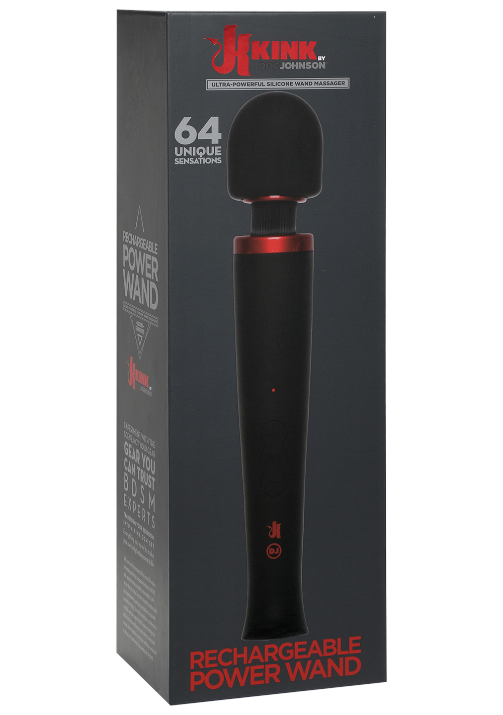 KINK - Power Wand - Rechargeable Doc Johnson KINK - Power Wand - Rechargeable -Cal Exotics Shop