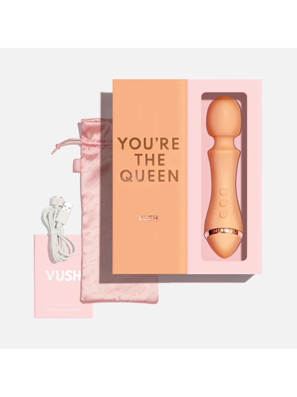 Vush The Majesty 2 Wand Vibrator Vush Stimulation Vush The Majesty 2 Wand Vibrator -Cal Exotics Shop