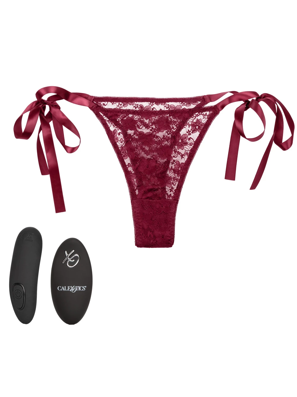 Cal Exotics Remote Control Vibrating Lace Thong Set
