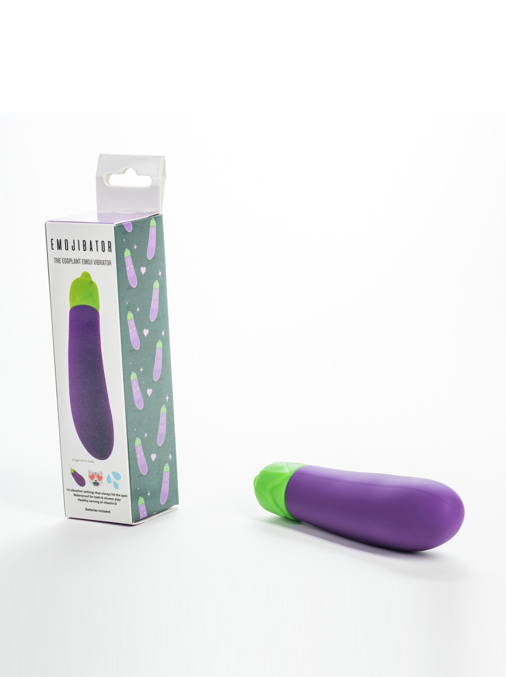Eggplant Emojibator Vibrator Eggplant Emojibator Vibrator -Cal Exotics Shop