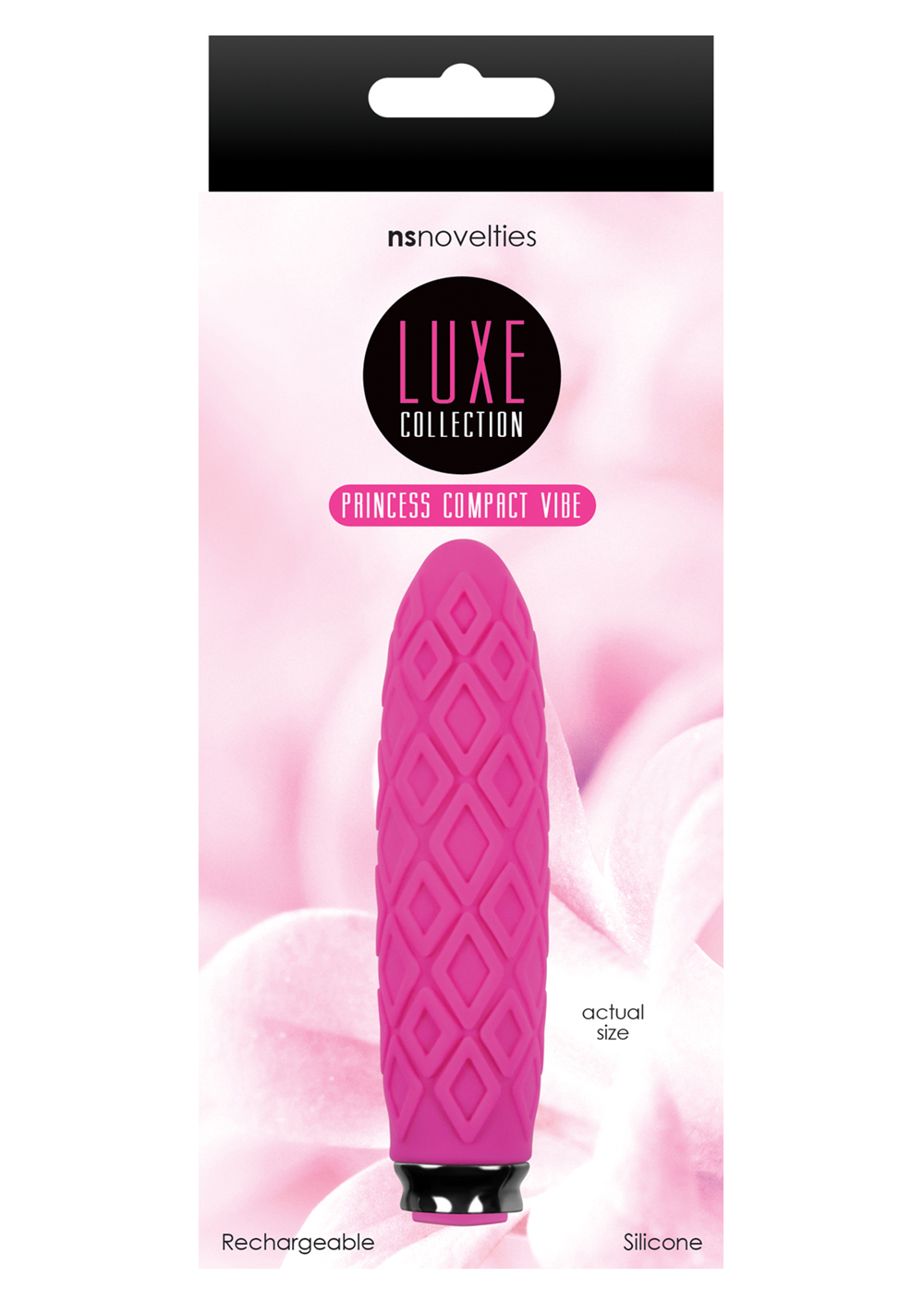 Rechargeable Luxe Compact Bullet - Princess NS Novelties Rechargeable Luxe Compact Bullet - Princess -Cal Exotics Shop