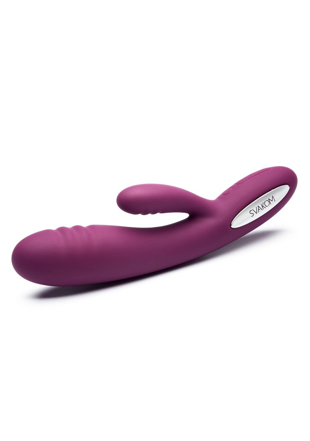 Adonis Ribbed Warming Rabbit Vibrator Svakom Adonis Ribbed Warming Rabbit Vibrator -Cal Exotics Shop
