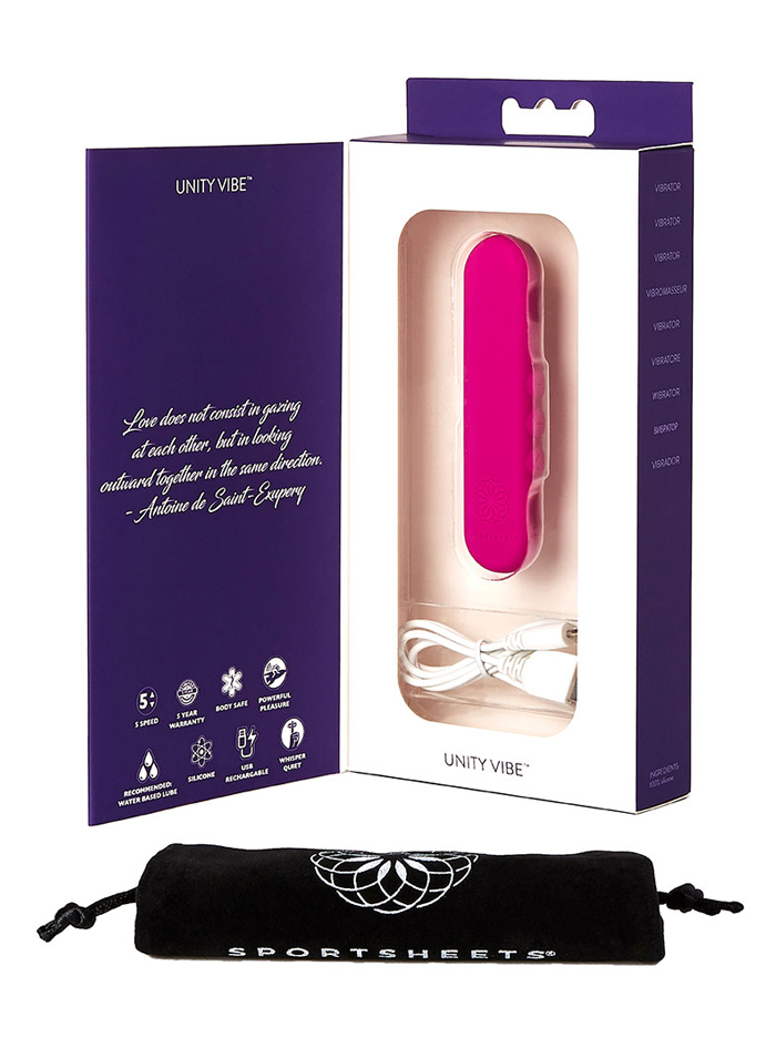 Unity Silicone Vibrator Sportsheets Unity Silicone Vibrator -Cal Exotics Shop