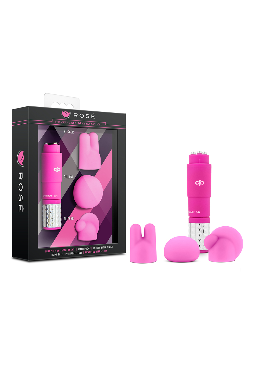 Rose - Revitalize Massage Kit Blush Rose - Revitalize Massage Kit -Cal Exotics Shop