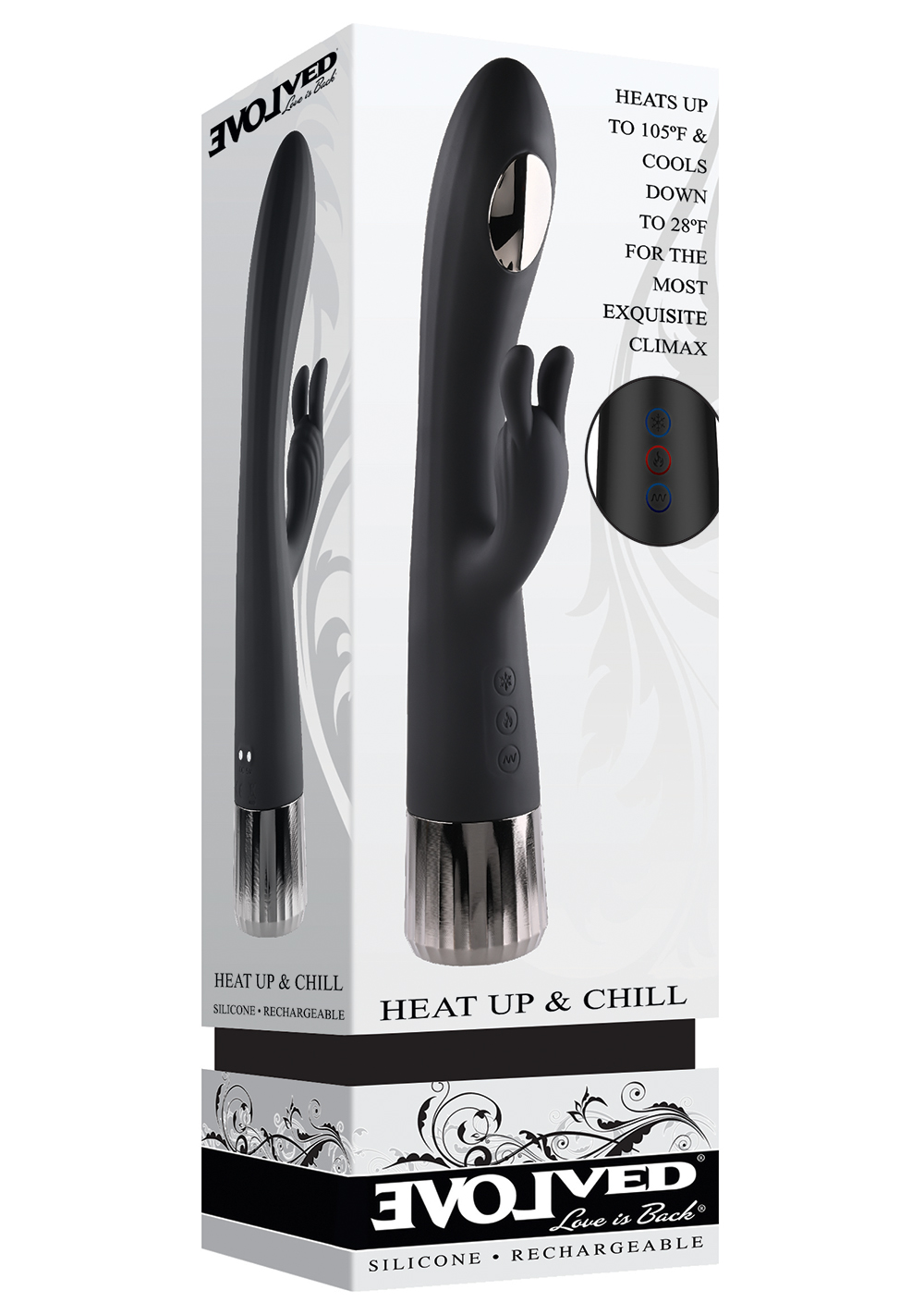 Heat Up and Chill G-spot Vibrator Evolved Novelties Heat Up And Chill G-spot Vibrator -Cal Exotics Shop
