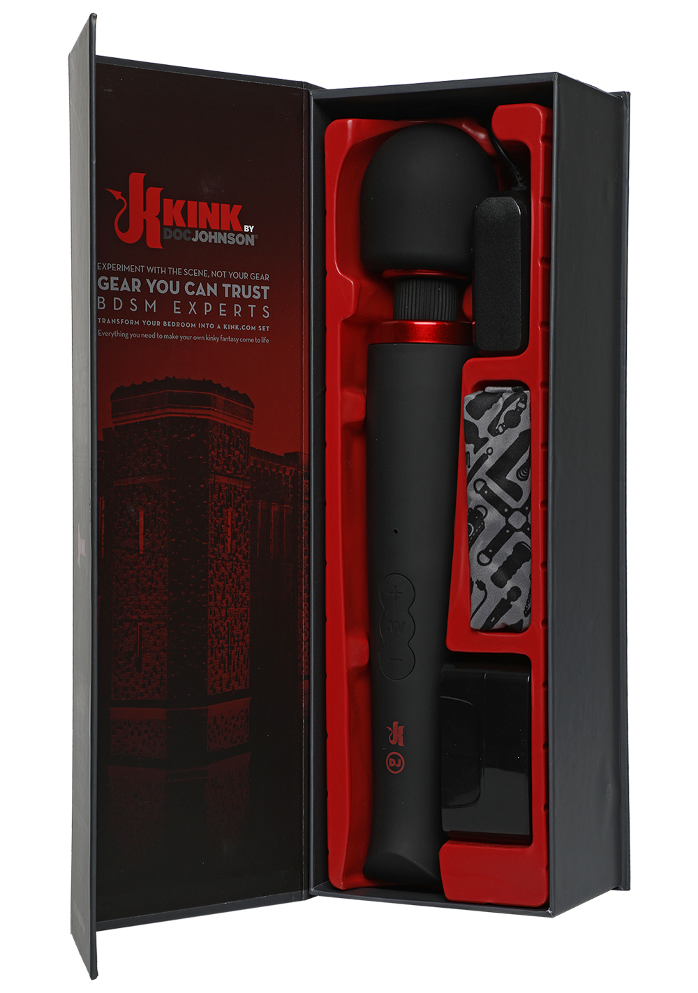 KINK - Power Wand - Rechargeable Doc Johnson KINK - Power Wand - Rechargeable -Cal Exotics Shop zzltvizkgsysvos1hnag